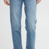 Women The Secret Closet Denim | Ichi Twiggy Raven Cropped Jeans In Light Blue