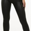 Women The Secret Closet Trousers | Wet Look Pocket Jeggings