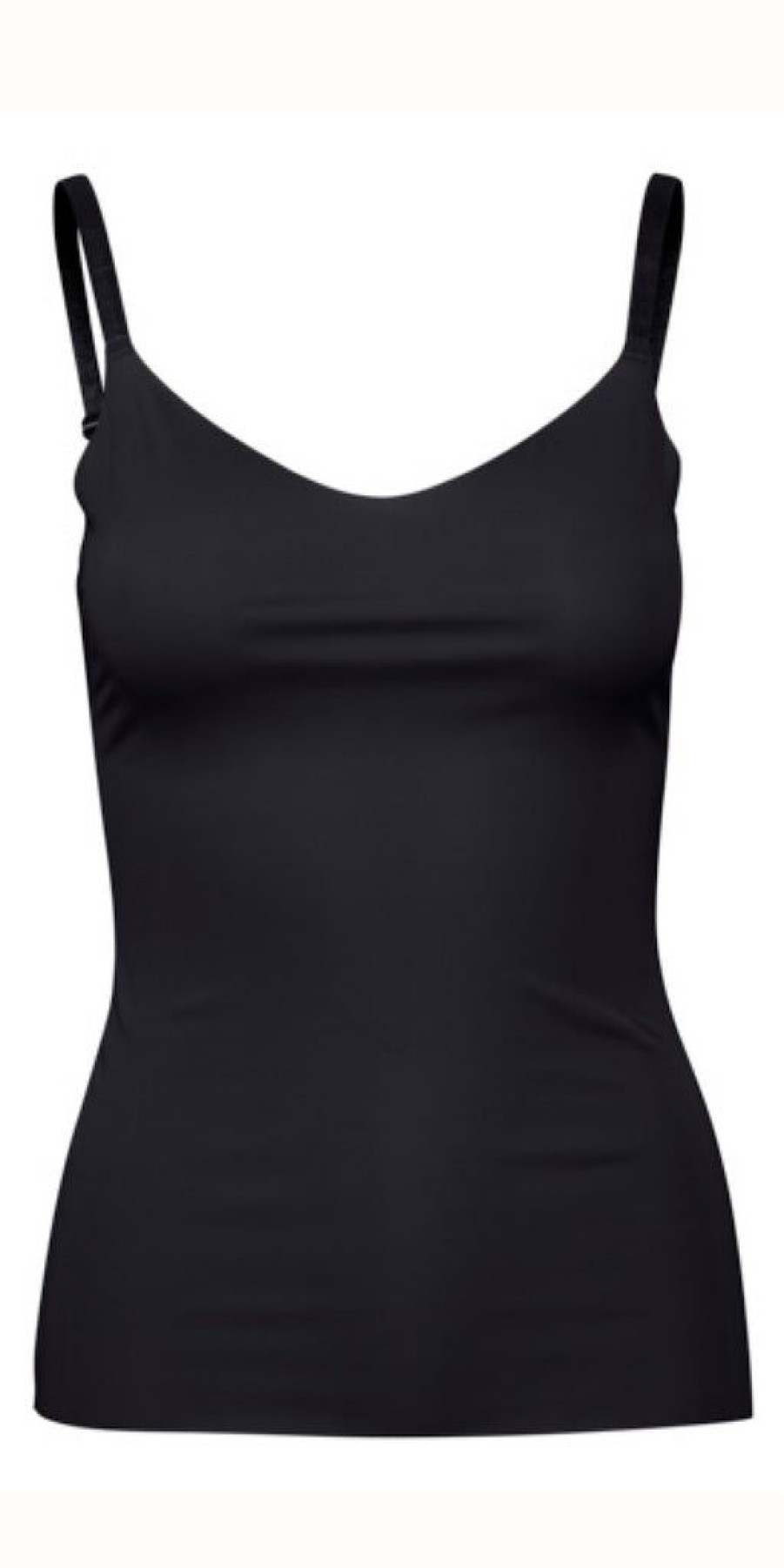 Women TheSecretCloset.Boutique Tops | Ichi Asiv Singlet In Black