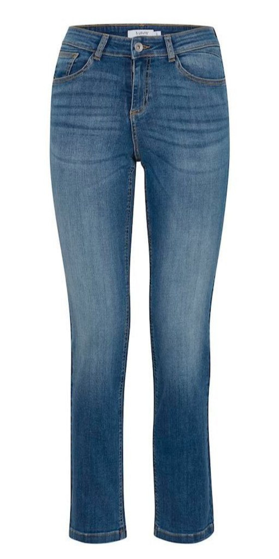 Women The Secret Closet Trousers | B Young Lola Luni Slim Fit Jeans In Light Blue Denim