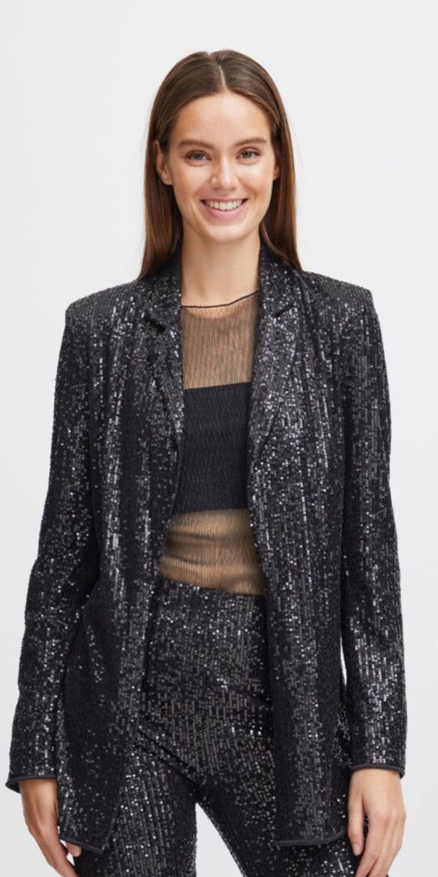 Women The Secret Closet Coats & Jackets | B Young Solia Blazer In Black