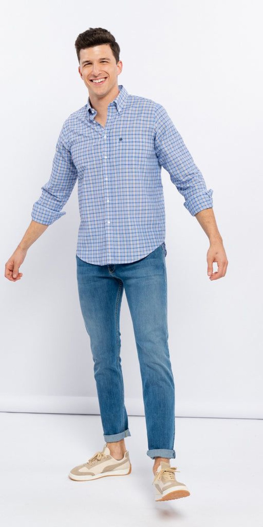 Men The Secret Closet | Classic Shirt In Blue