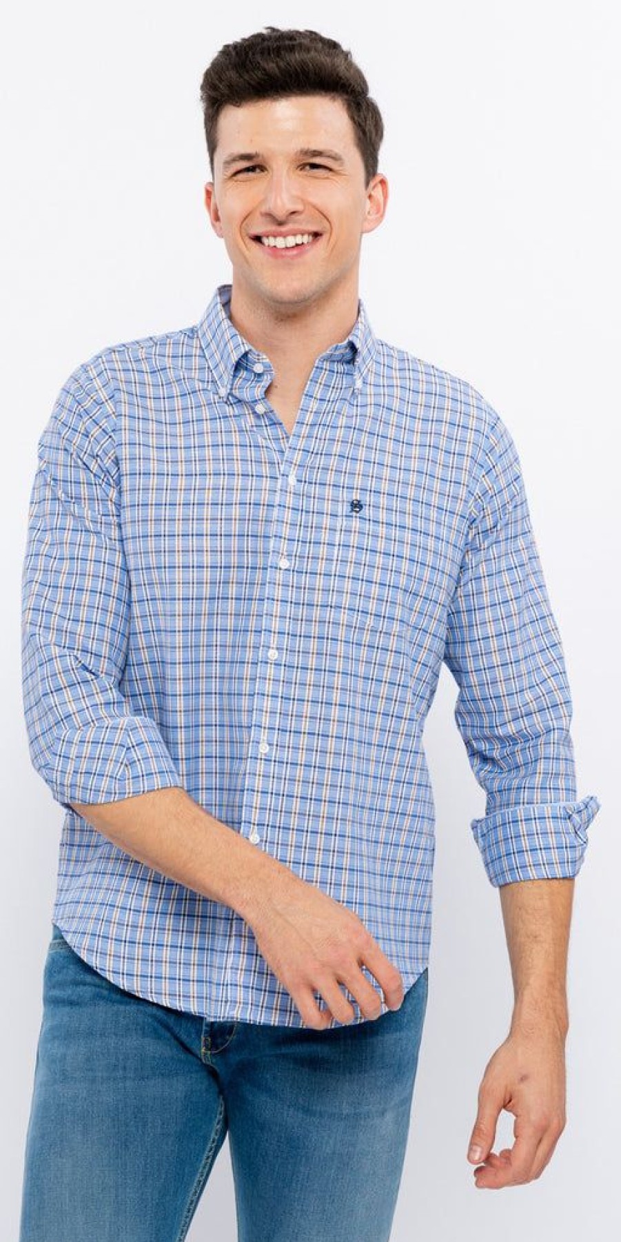 Men The Secret Closet | Classic Shirt In Blue