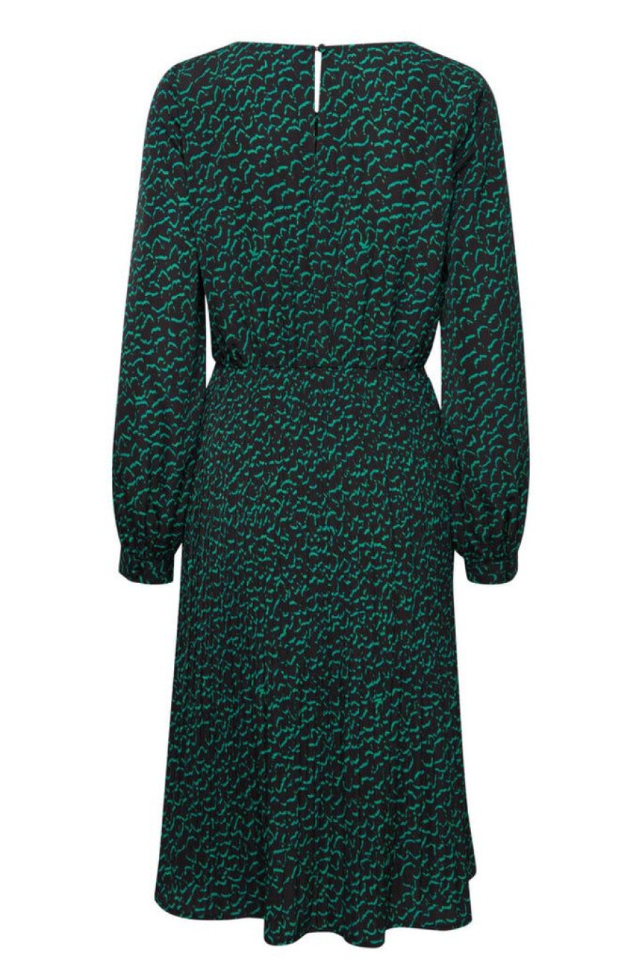 Women The Secret Closet Dresses | Ichi Dara Dress In Ditsy Outline Green