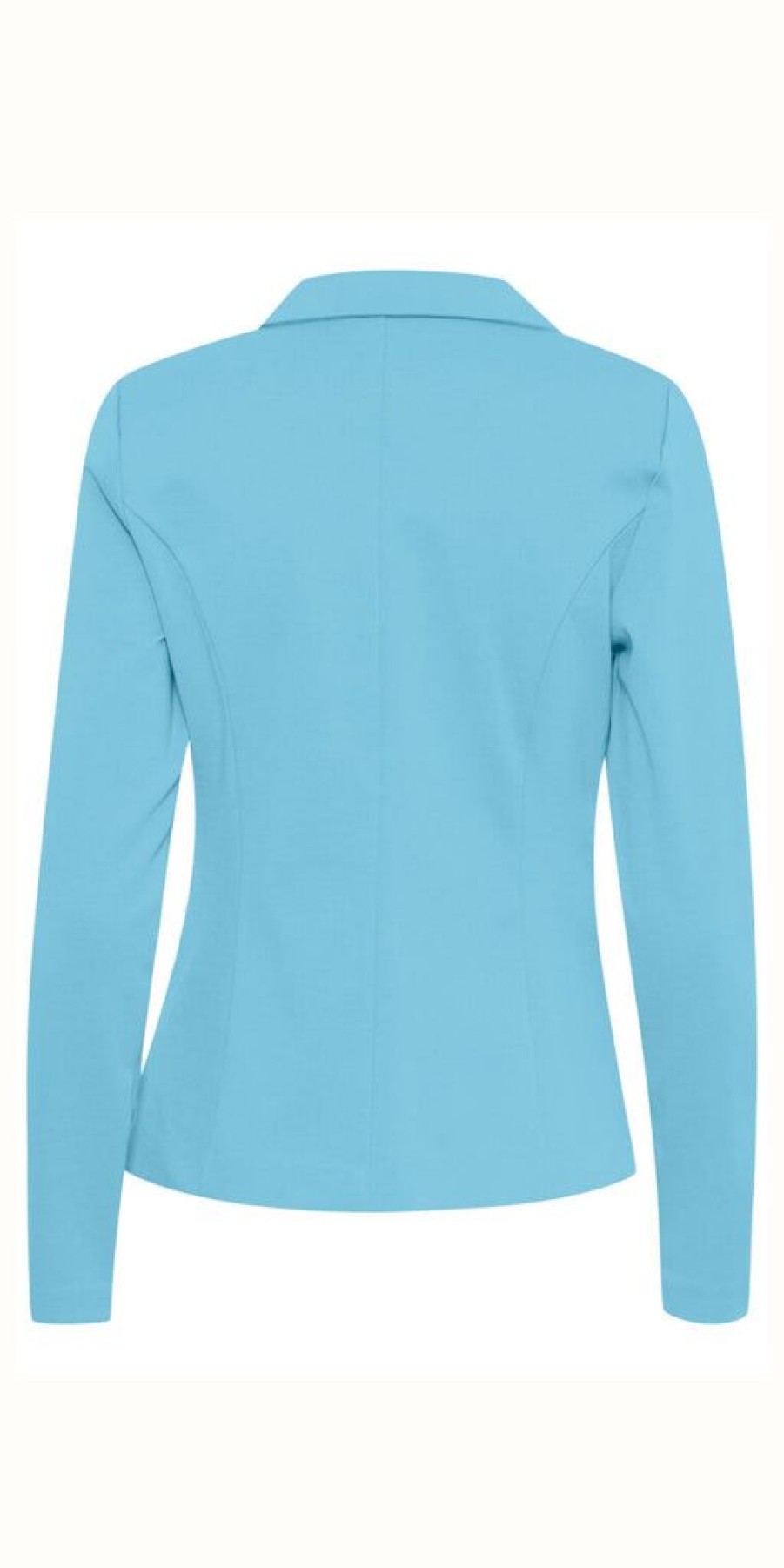 Women The Secret Closet Coats & Jackets | Ichi Kate Blazer In Blue Grotto