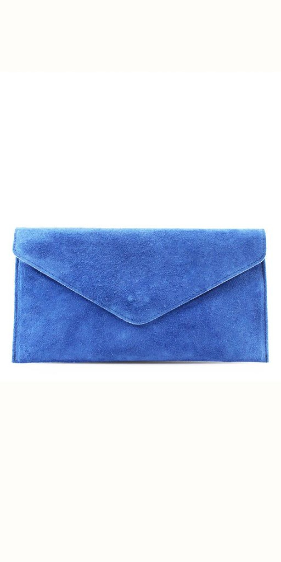 Women The Secret Closet | Suede Clutch Bag (Various Colours)