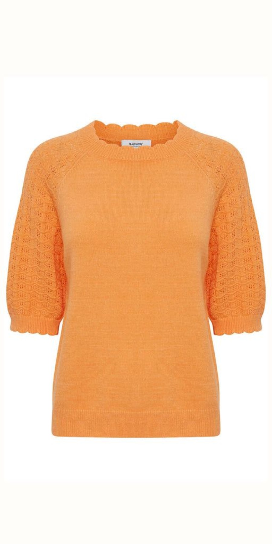 Women The Secret Closet Tops | B Young Milo Jumper In Peach Cobbler