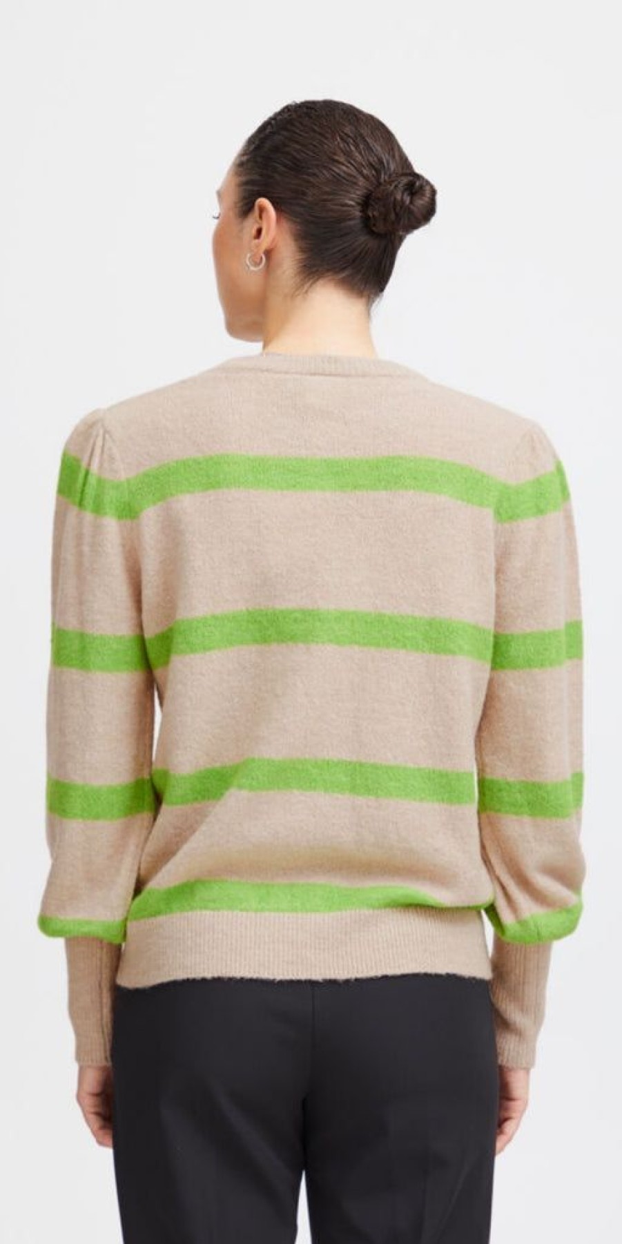 Women The Secret Closet | Ichi Dusty Knit In Parrot Green