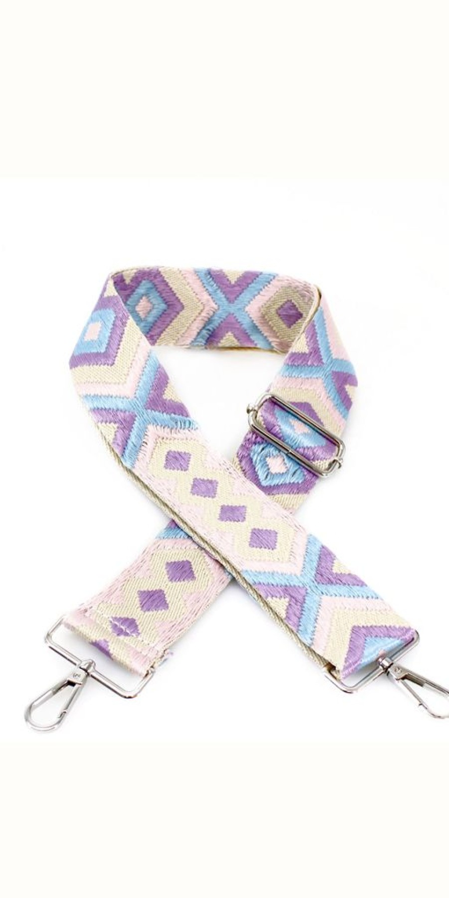 Women The Secret Closet | Bag Strap In Lilac Weave