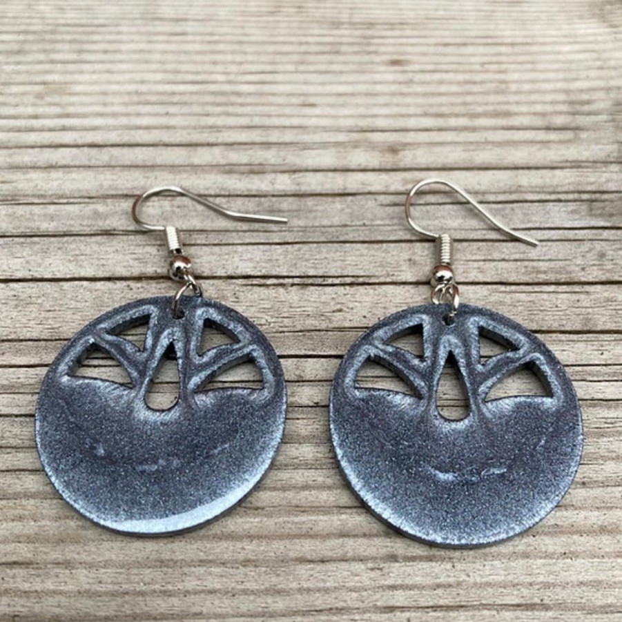 Women The Secret Closet | Gatsby Pewter Small Earrings