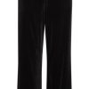 Women The Secret Closet Trousers | Ichi Lavanny Velvet Trousers In Black