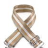 Women The Secret Closet | Bag Strap In Metallic Stripe Beige