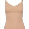 Women TheSecretCloset.Boutique Tops | Ichi Asiv Singlet In Nude