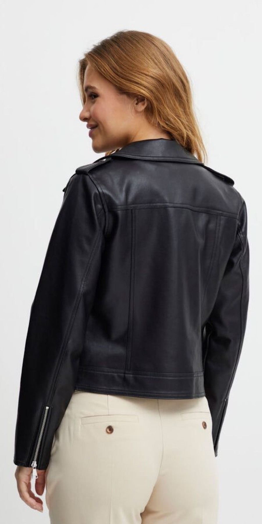 Women The Secret Closet Coats & Jackets | B Young Acomy Biker Jacket