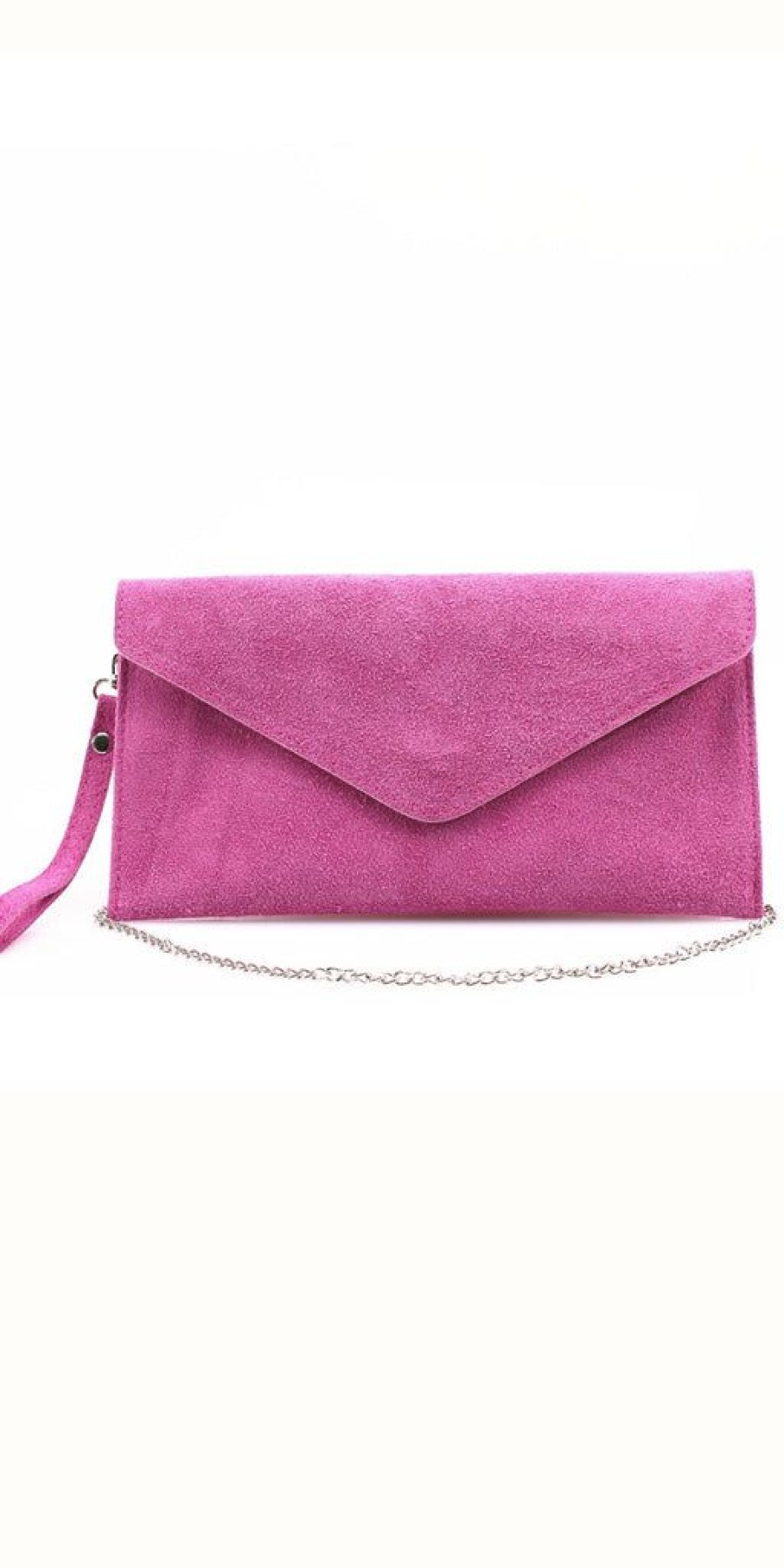 Women The Secret Closet Bags | Suede Clutch Bag (Various Colours)