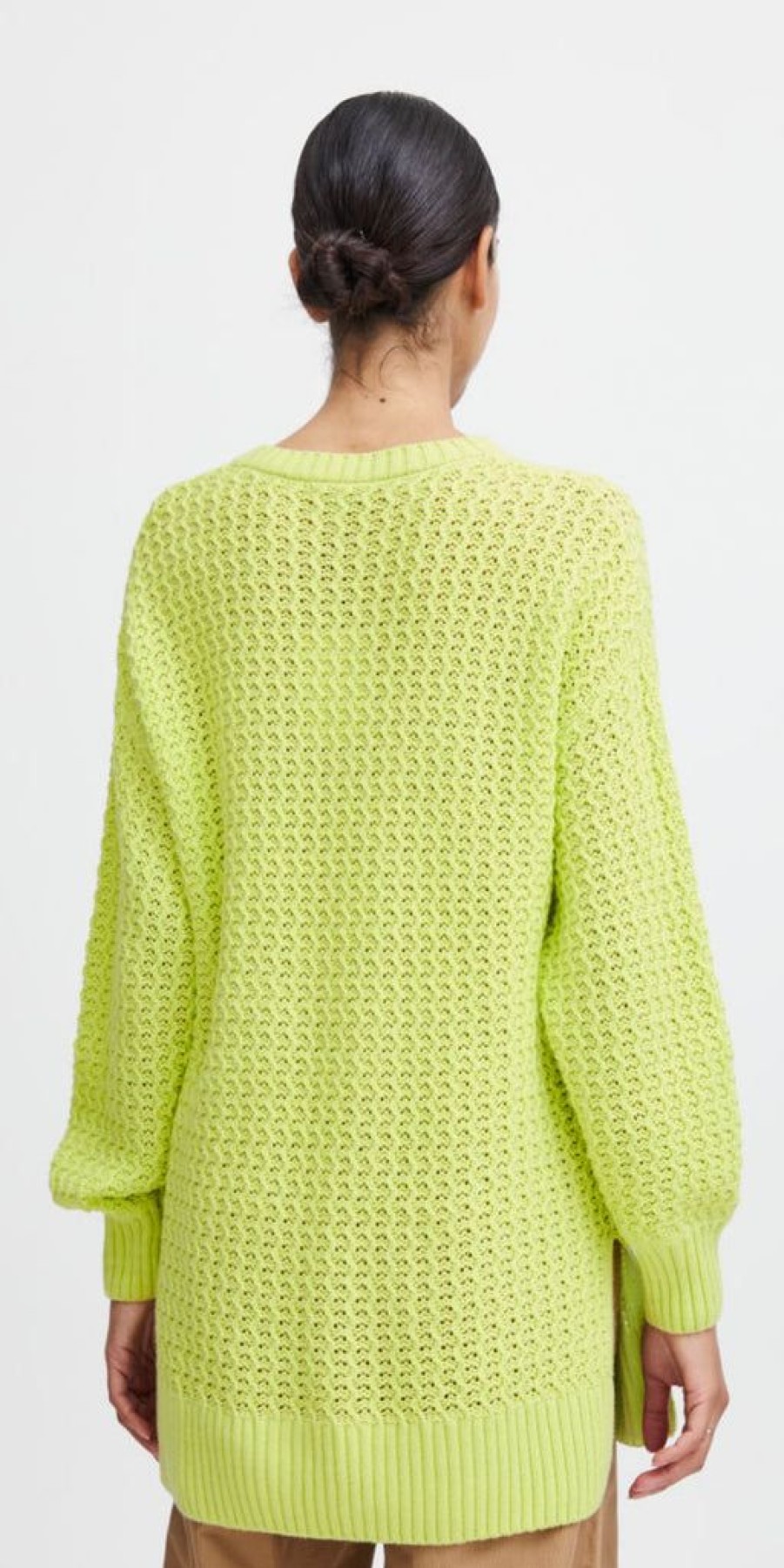 Women The Secret Closet Knitwear | B Young Oma Tunic In Sharp Green